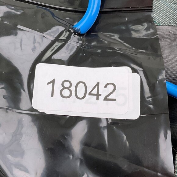 Unbranded Blazer Men 40 Black Teal‎ Blue Houndstooth Plaid Double Breasted VTG - Picture 11 of 11